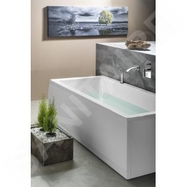 Polysan Baignoires - Baignoire rectangulaire KRYSTA, 1800x700x390 mm, blanc 72906