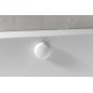 Polysan Accessoires - Garniture de vidage et de trop-plein Pagoda pour baignoire, longueur 675 mm, bowden, blanc 11041W