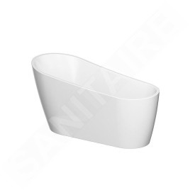 Cersanit Zen - Baignoire en îlot, 167x72 cm, pieds inclus, blanc S301-302