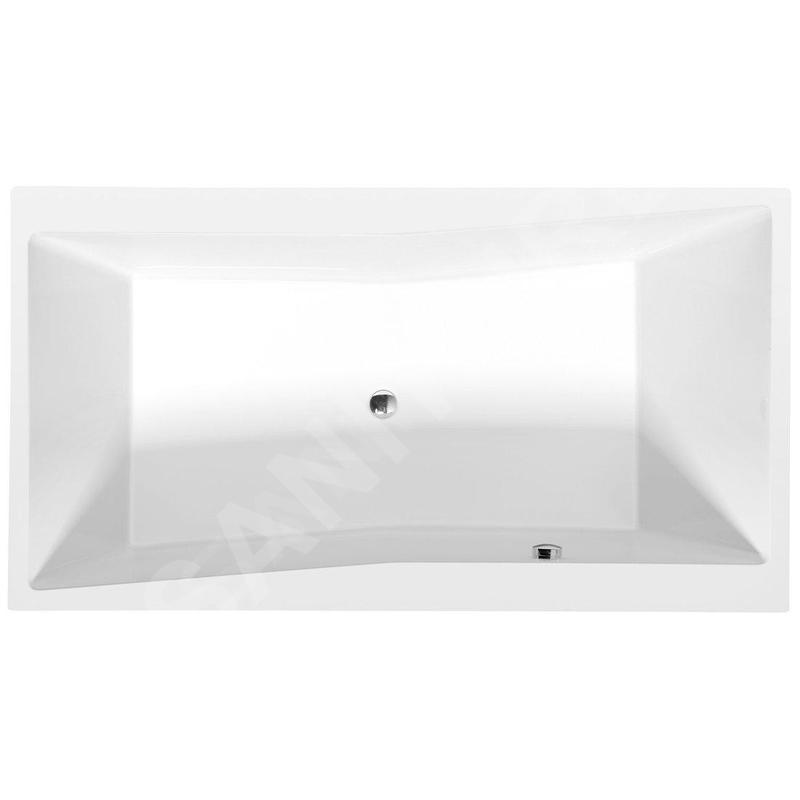 Polysan Baignoires - Baignoire Quest 1800x1000x490 mm, blanche 78511