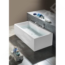 Polysan Baignoires - Baignoire Quest 1800x1000x490 mm, blanche 78511