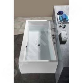 Polysan Baignoires - Baignoire Quest 1800x1000x490 mm, blanche 78511