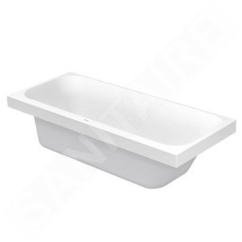 Duravit Happy D.2 - Baignoire 1700x700 mm, droite, blanc 700311000000000