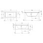 Duravit Starck - Baignoire 1800x900 mm, blanc 700339000000000