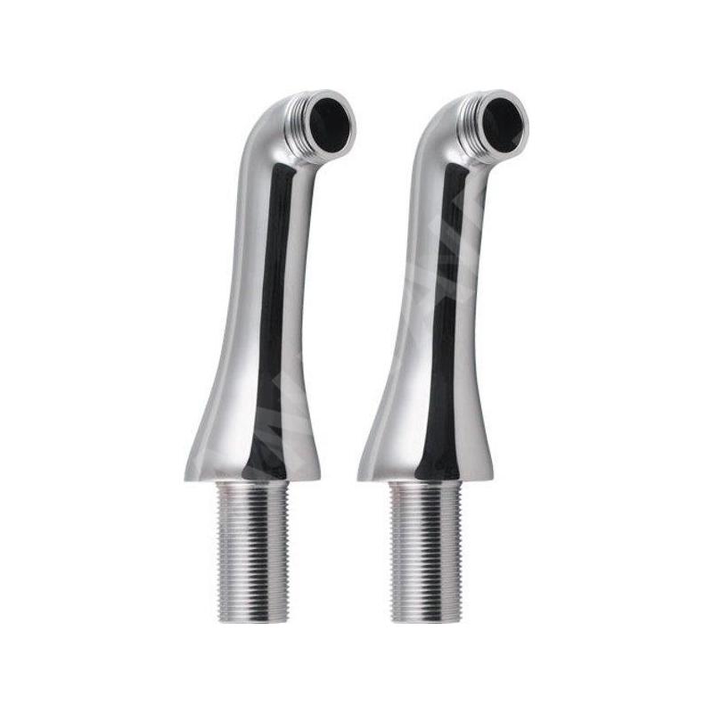 Sapho Antea - Raccordement pour installation de mitigeur sur bord de baignoire, 2 pièces, chrome 9851