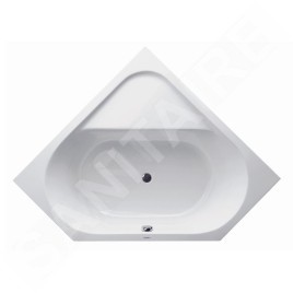 Duravit D-Code - Baignoire d’angle 1400x1400 mm, blanc 700137000000000