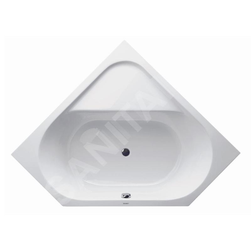 Duravit D-Code - Baignoire d’angle 1400x1400 mm, blanc 700137000000000 Duravit D-Code - Baignoire d’angle 1400x1400 mm, blanc 700137000000000