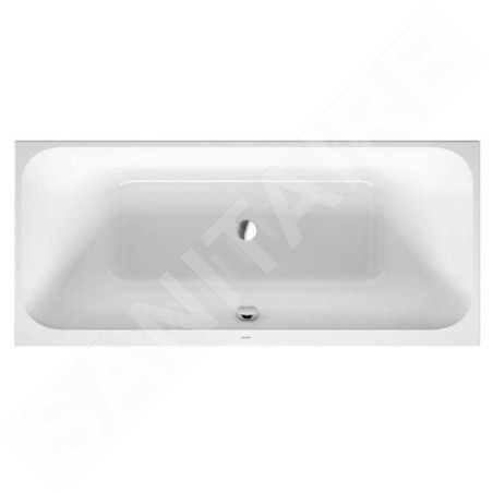 Duravit Happy D.2 - Baignoire 1800x800 mm, blanc 700314000000000