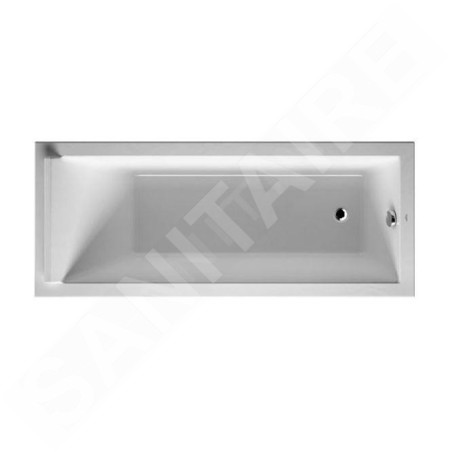 Duravit Starck - Baignoire 1700x700 mm, blanc 700334000000000