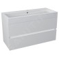 Sapho Composition - Meuble-vasque, 986x500x413 mm, blanc LA101 Sapho Composition - Meuble-vasque, 986x500x413 mm, blanc LA101