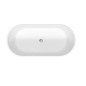 Duravit D-Neo - Baignoire îlot, 1600x750 mm, DuraSolid, ClickClack, blanc 700486000000000 Duravit D-Neo - Baignoire îlot, 1600x750 mm, DuraSolid, ClickClack, blanc 700486000000000