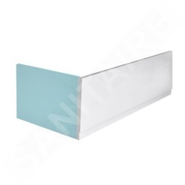 Polysan Couvert - Panneau frontal droit 180 R, 180 x 52 cm, blanc 72858