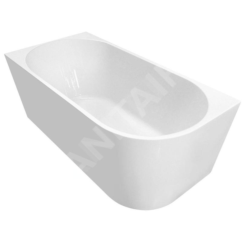 Aqualine Baignoires - Baignoire d'angle Tibera, 1700x800 mm, gauche, blanc E1026 Aqualine Baignoires - Baignoire d'angle Tibera, 1700x800 mm, gauche, blanc E1026