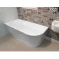 Aqualine Baignoires - Baignoire d'angle Tibera, 1700x800 mm, gauche, blanc E1026 Aqualine Baignoires - Baignoire d'angle Tibera, 1700x800 mm, gauche, blanc E1026