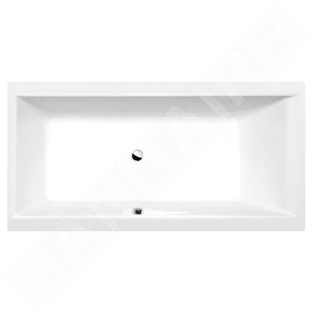 Polysan Baignoires - Baignoire rectangulaire CLEO, 1800 x 900 x 480 mm, blanc 13111