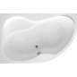 Aqualine Baignoires - Baignoire Cidlina 160, 1600x1050x450 mm, gauche, blanc G3615 Aqualine Baignoires - Baignoire Cidlina 160, 1600x1050x450 mm, gauche, blanc G3615