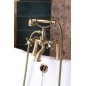 Sapho Reitano Rubinetteria Antea - Raccordement pour installation de mitigeur sur bord de baignoire, 2 pièces, bronze 9856