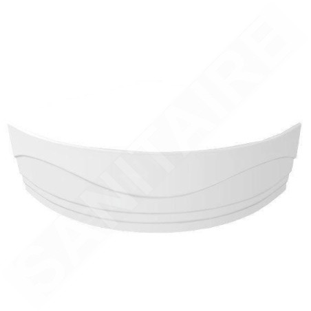 Aqualine Baignoires - Panneau latéral DUNAJ II 140, hauteur 570 mm, kit de montage inclus G1345