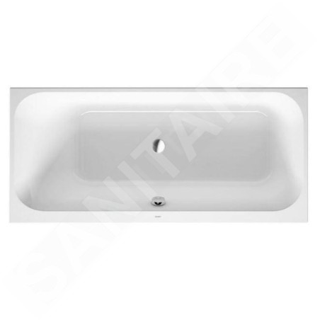 Duravit Happy D.2 - Baignoire 1700x750 mm, gauche, blanc 700312000000000