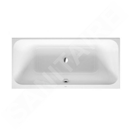 Duravit Happy D.2 - Baignoire 1900x900 mm, blanc 700315000000000