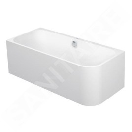 Duravit Happy D.2 - Baignoire 1800x800 mm, avec panneau, gauche, blanc 700316000000000