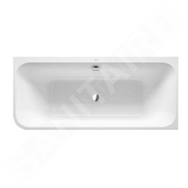Duravit Happy D.2 - Baignoire 1800x800 mm, avec panneau, droite, blanc 700317000000000