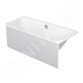 Duravit Happy D.2 - Baignoire 1800x800 mm, avec panneau, droite, blanc 700317000000000