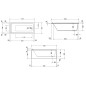 Duravit Starck - Baignoire 1700x750 mm, blanc 700335000000000 Duravit Starck - Baignoire 1700x750 mm, blanc 700335000000000