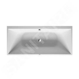 Duravit DuraSquare - Baignoire îlot, 1800x800 mm, DuraSolid, blanc 700429000000000
