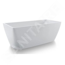 Duravit DuraSquare - Baignoire îlot, 1800x800 mm, DuraSolid, blanc 700429000000000