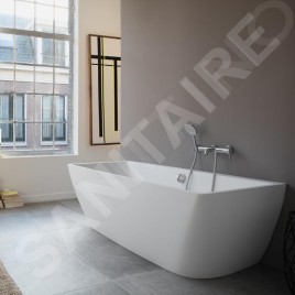 Duravit DuraSquare - Baignoire îlot, 1800x800 mm, DuraSolid, blanc 700429000000000