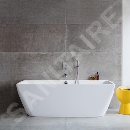 Duravit DuraSquare - Baignoire îlot, 1800x800 mm, DuraSolid, blanc 700429000000000