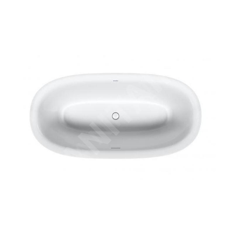 Duravit White Tulip - Baignoire îlot, 1800x900 mm, ClickClack, blanc 700469000000000 Duravit White Tulip - Baignoire îlot, 1800x900 mm, ClickClack, blanc 700469000000000
