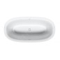 Duravit White Tulip - Baignoire îlot, 1800x900 mm, ClickClack, blanc 700469000000000 Duravit White Tulip - Baignoire îlot, 1800x900 mm, ClickClack, blanc 700469000000000
