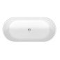 Duravit D-Neo - Baignoire îlot, 1600x750 mm, DuraSolid, ClickClack, blanc 700477000000000 Duravit D-Neo - Baignoire îlot, 1600x750 mm, DuraSolid, ClickClack, blanc 700477000000000
