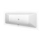 Duravit Duravit No.1 - Baignoire, 1600 x 850 mm, droit, blanc 700507000000000