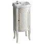 Sapho Retro - Meuble-vasque, 365x850x290 mm, blanc ancien 1641