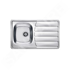 Alveus Zoom - Évier 860x500 mm, inox 1098842