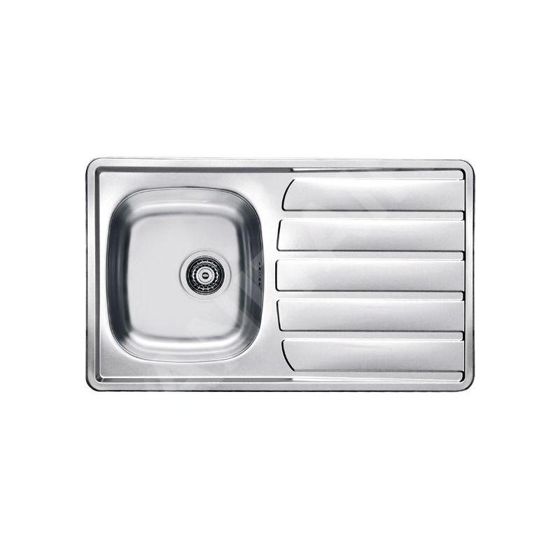 Alveus Zoom - Évier 860x500 mm, inox 1098842