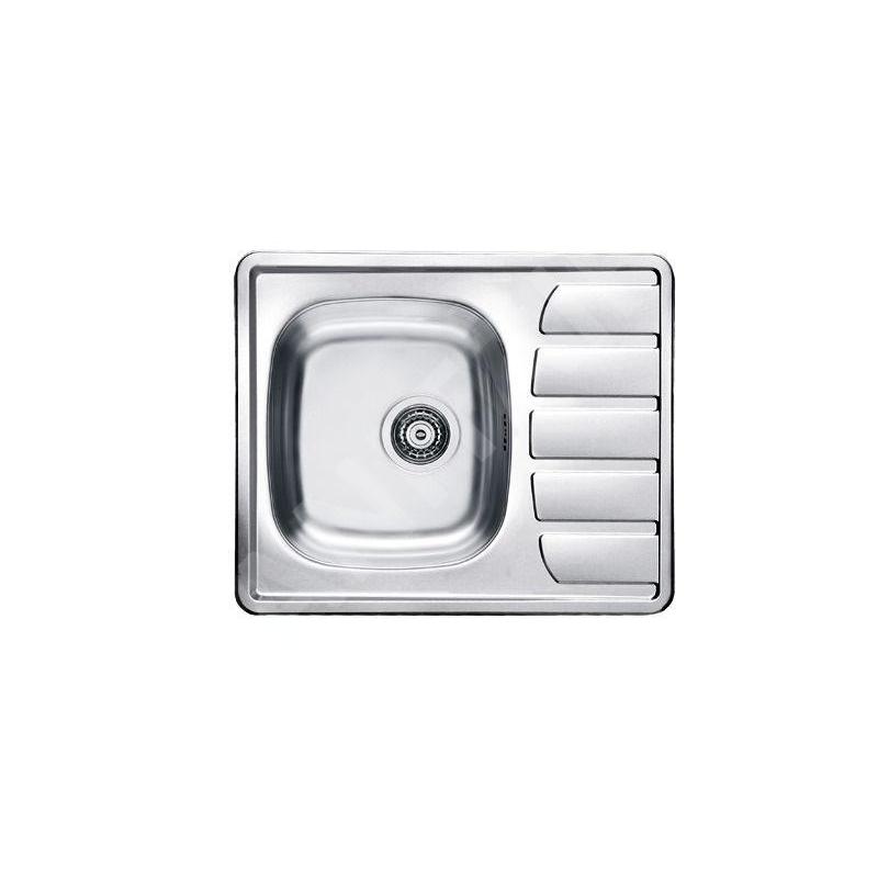 Alveus Zoom - Évier 615x500 mm, inox 1098941