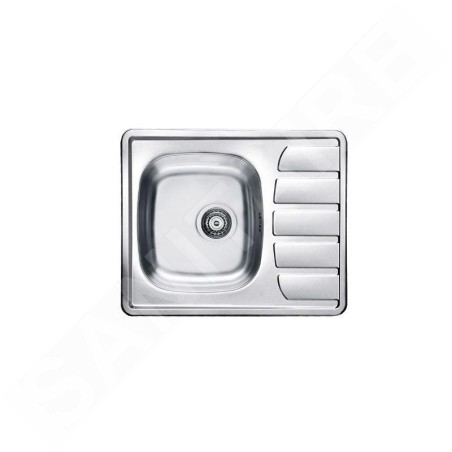 Alveus Zoom - Évier 615x500 mm, inox 1098941
