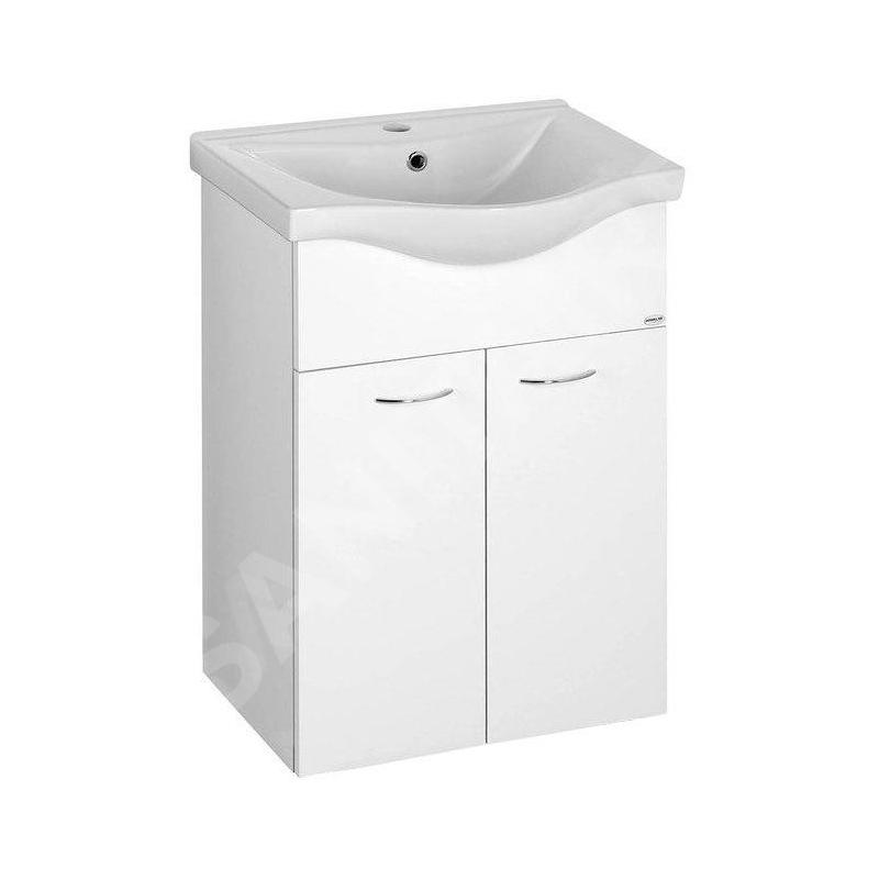 Aqualine Keramia Fresh - Meuble lavabo 511x740x340 mm, blanc 50057 Aqualine Keramia Fresh - Meuble lavabo 511x740x340 mm, blanc 50057