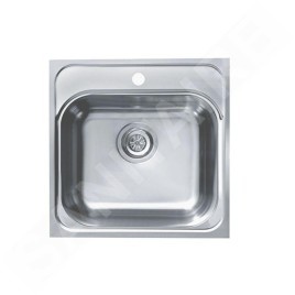 Alveus Basic - Évier 465x465 mm, inox 1100905
