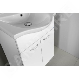 Aqualine Keramia Fresh - Meuble lavabo 511x740x340 mm, blanc 50057