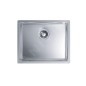Alveus Quadrix - Évier 550x440 mm, inox 1102606