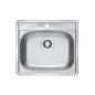 Alveus More - Évier 560x500 mm, inox 1103106