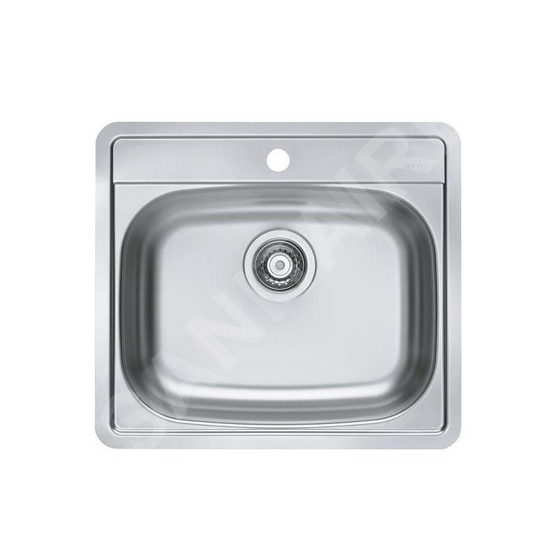 Alveus More - Évier 560x500 mm, inox 1103108