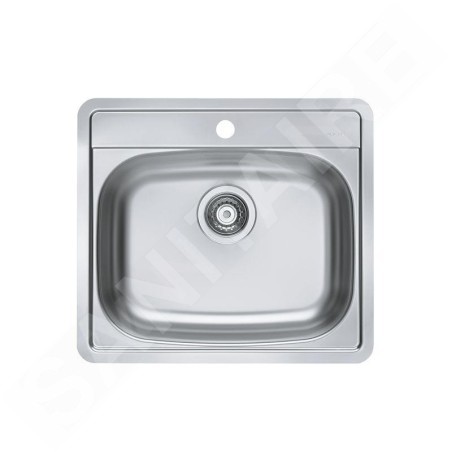 Alveus More - Évier 560x500 mm, inox 1103108