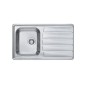 Alveus Zoom Maxim - Évier 860x500 mm, inox 1108176