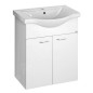 Aqualine Keramia Fresh - Meuble lavabo 606x740x337 mm, blanc 50063A Aqualine Keramia Fresh - Meuble lavabo 606x740x337 mm, blanc 50063A